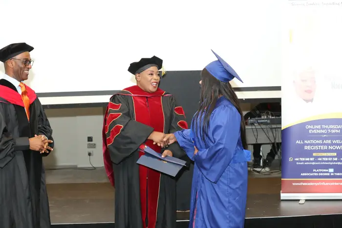 Graduation at the Academy of Influence International